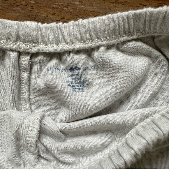 Brandy Melville Light Grey Sweatshorts - Picture 2 of 3